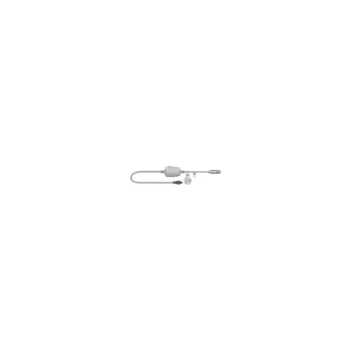 Fisher & Paykel 900MR806, adaptador de cable calefactor inspiratorio sobre fondo blanco