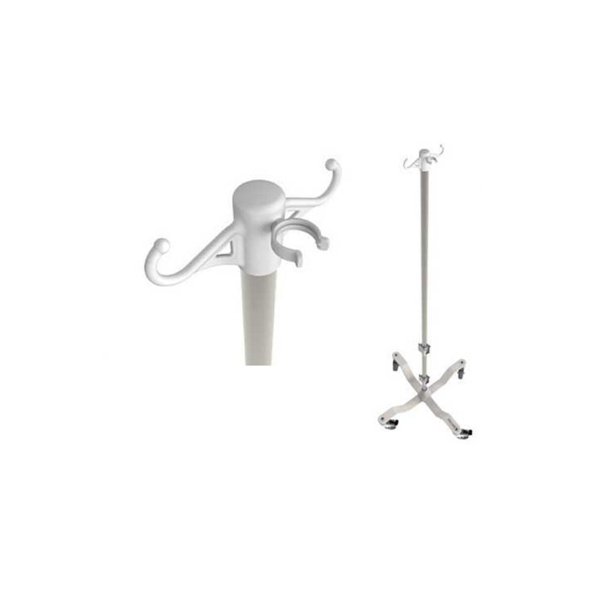Fisher & Paykel 900PT421, soporte móvil con ruedas para AIRVO 2 sobre fondo blanco