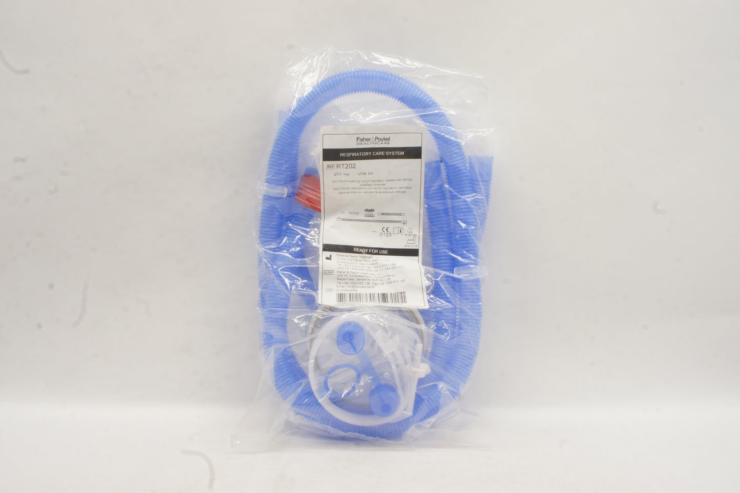 Fisher & Paykel RT202 circuito respiratorio adulto con cámara MR290
