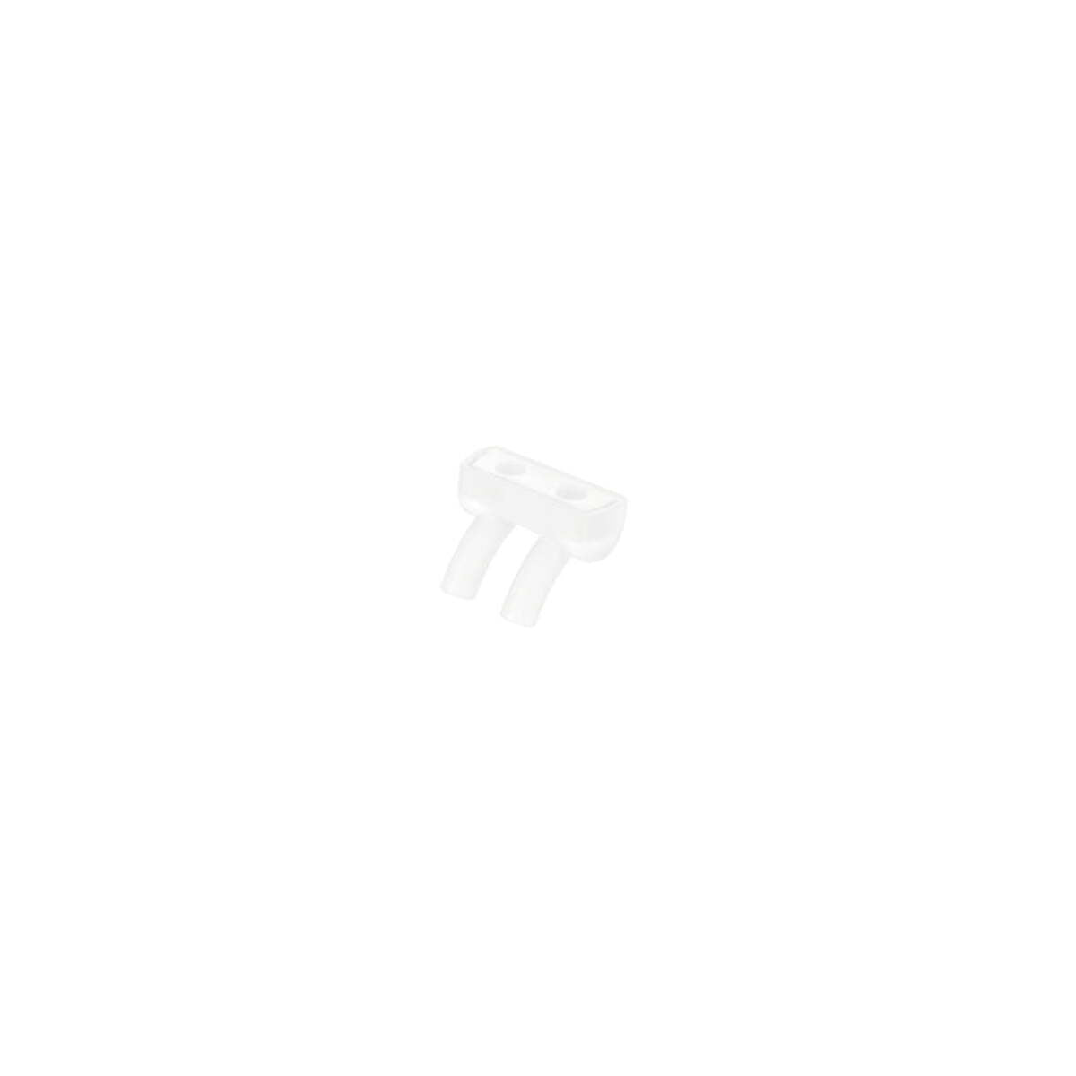 Fisher & Paykel FlexiTrunk BC6060-10, cánula nasal CPAP de 6.0 mm sobre fondo blanco