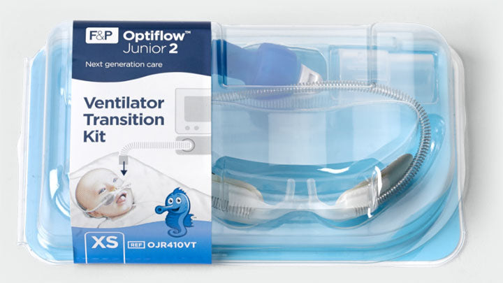 Kit Optiflow Junior 2 Fisher & Paykel OJR410VT para ventilador talla XS