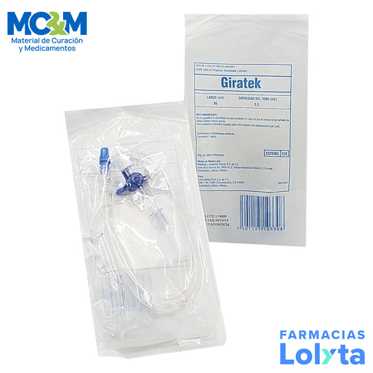 Giratek PiSA llave de 4 vías con tubo de extensión de 80 cm