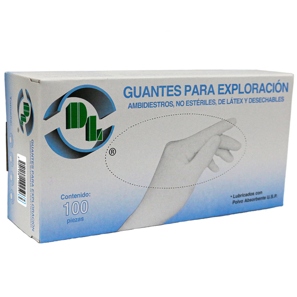 Guante de examen DENTILAB liso no estéril para exploración