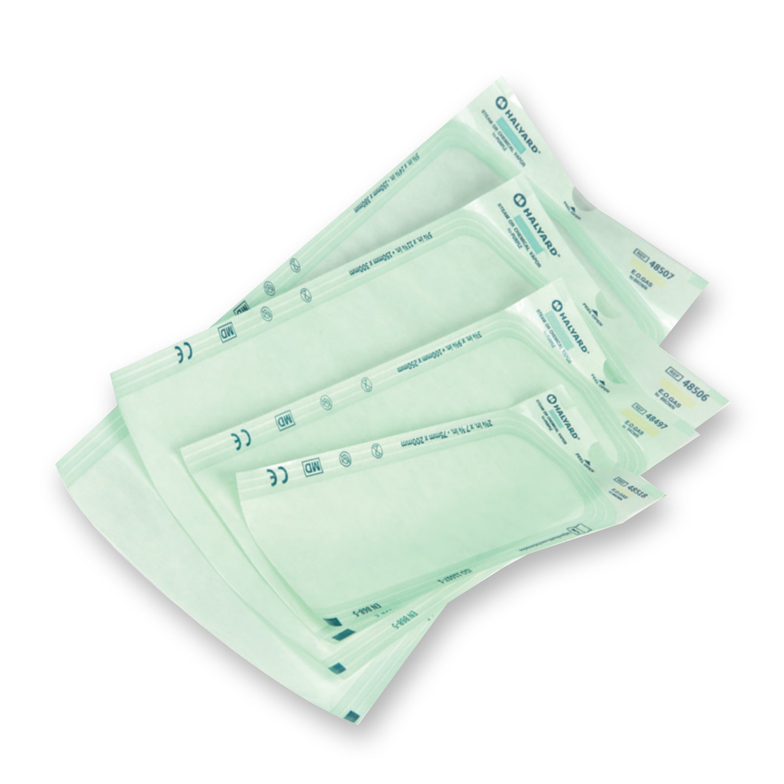 Halyard 48540, bolsa autosellable para esterilización de 130 × 270 mm