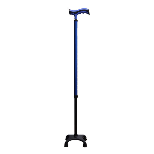 Bastón Handy BST4P1 azul extendido, tubo azul y tramo negro