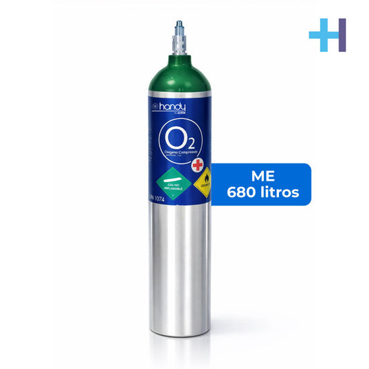 Cilindro vacío Handy ME de 680 litros, con válvula y sin accesorios