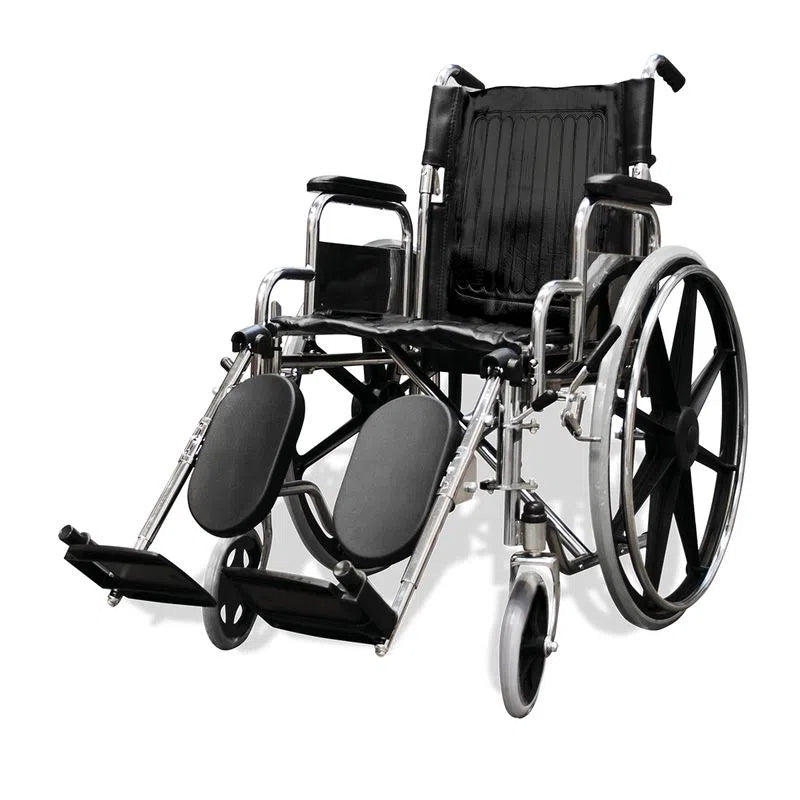 Silla de ruedas Handy S400 completa, con elevapiernas y soporte de pantorrillas