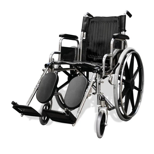 Silla de ruedas Handy S400 completa, con elevapiernas y soporte de pantorrillas