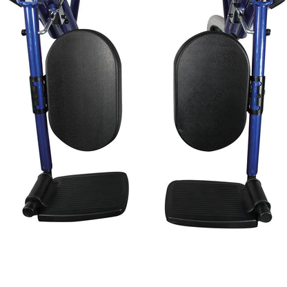 Soportes de pantorrilla y descansapiés de la silla Handy S800