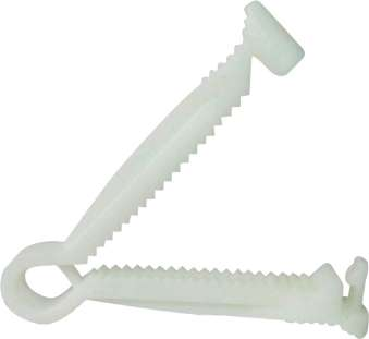 Pinza umbilical estéril Dencof — caja con 50 piezas — fotografía 1