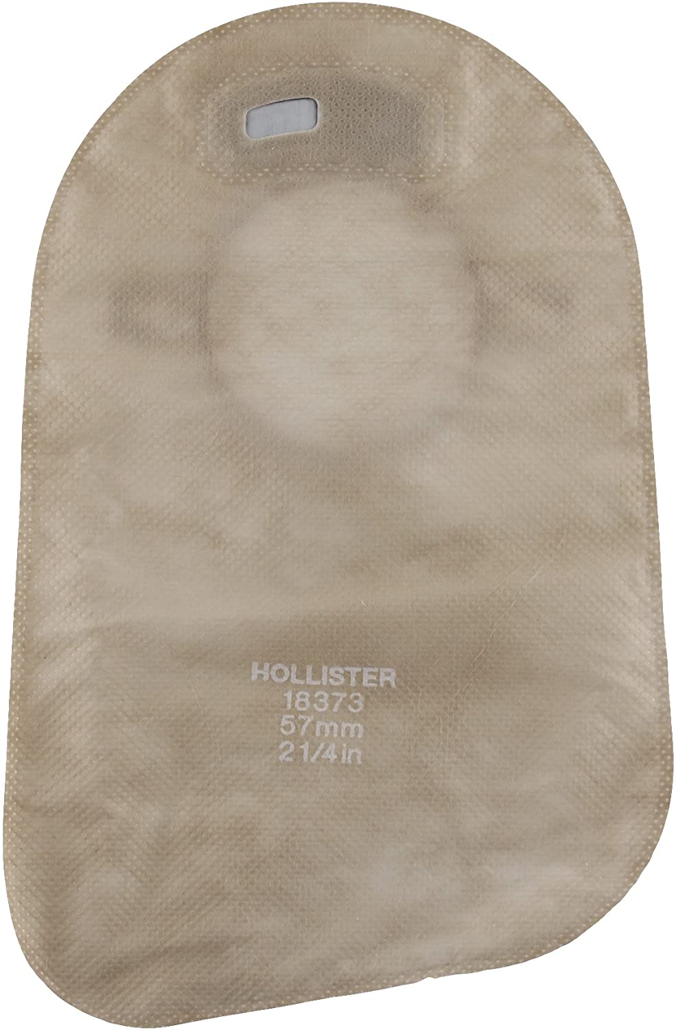 Bolsa Hollister New Image 18373 beige 57 mm, código y filtro AF300 impresos, sobre blanco