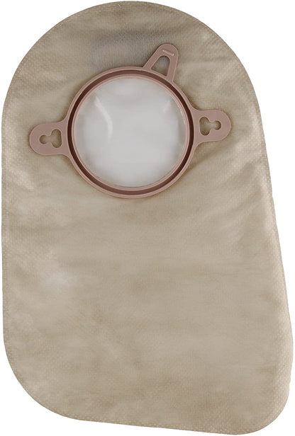 Bolsa Hollister New Image 18373, aro beige con presillas para cinturón, sobre blanco