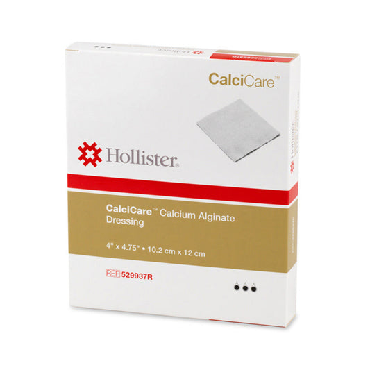 Restore CalciCare apósito de alginato de calcio Hollister sobre fondo blanco
