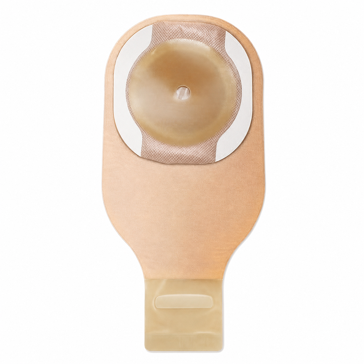 Bolsa de colostomía Hollister CeraPlus 8901, vista frontal sobre fondo blanco
