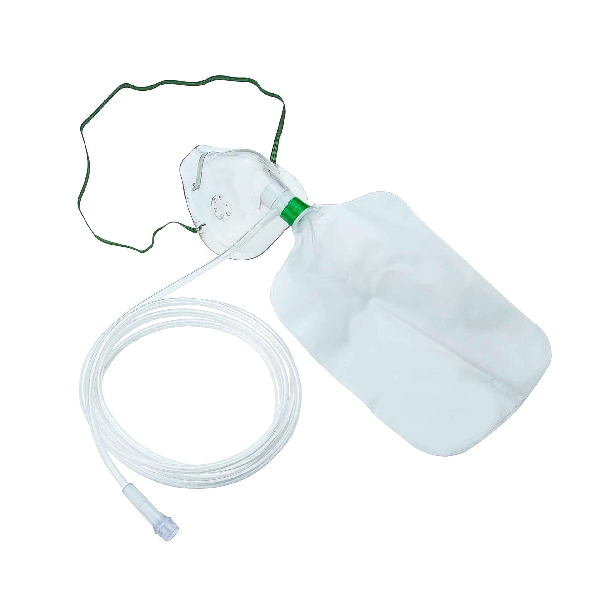 Hudson 1009 mascarilla de oxígeno de alta concentración con bolsa reservorio para adulto