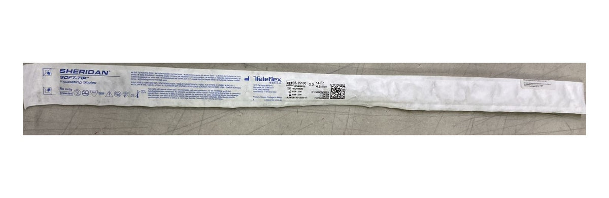 Estilete Sheridan Soft-Tip 5-15100, bolsa estéril REF 5-15100 14 Fr, 1 pieza