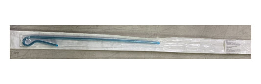 Estilete Sheridan Soft-Tip 5-15100 azul en bolsa estéril, gancho proximal y punta suave