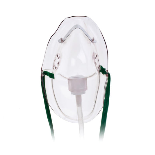 Hudson RCI HUDRHO41U, mascarilla adulta alargada de oxígeno de concentración media