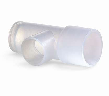 Conector en T Hudson RCI REF HUD1639, 22 mm D.E. × 18 mm D.I. × 22 mm D.I., sobre fondo blanco