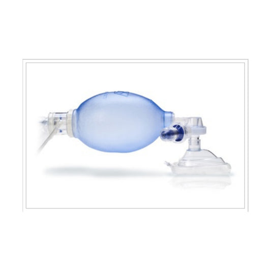 Hudson Lifesaver 5374 resucitador desechable adulto sobre fondo blanco
