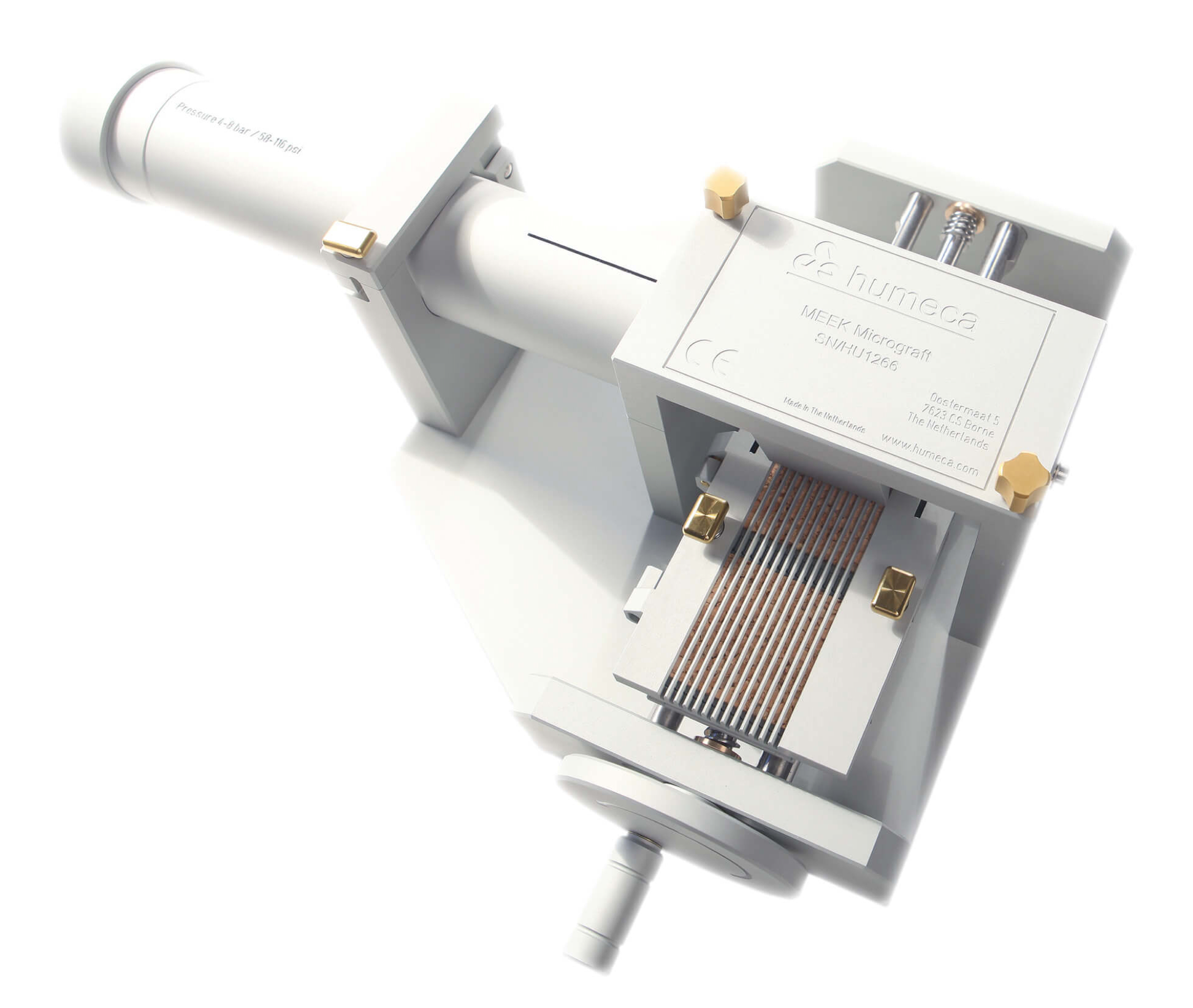 Máquina de corte MEEK de Humeca con motor neumático, modelo cilíndrico