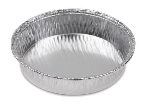 Recipiente de pesaje de aluminio Heathrow Scientific HS120930 de 70 mL, pared corrugada, sin muestra ni empaque