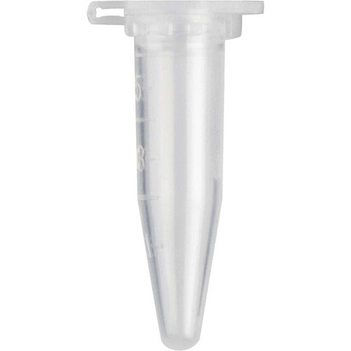 Tubo Heathrow Scientific HS4323, 1.5 mL, natural, fotografía oficial ilustrativa; cantidad y presentación según la tabla