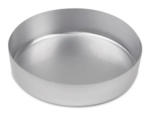 Recipiente de pesaje de aluminio Heathrow Scientific HS120936 de 80 mL, pared lisa, sin muestra ni empaque