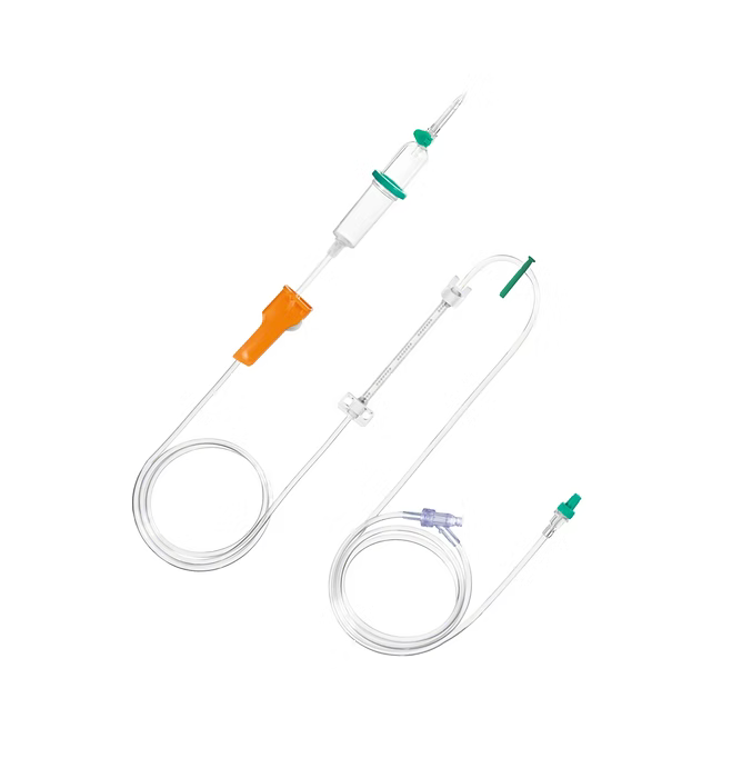B. Braun Infusomat Space Line Neutrapur SafeSet con puerto, 250 cm, referencia 8701149SP