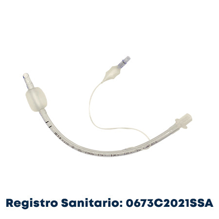 Inhalo-Tech tubo endotraqueal con globo de 10 mm, 40 Fr, tipo Murphy
