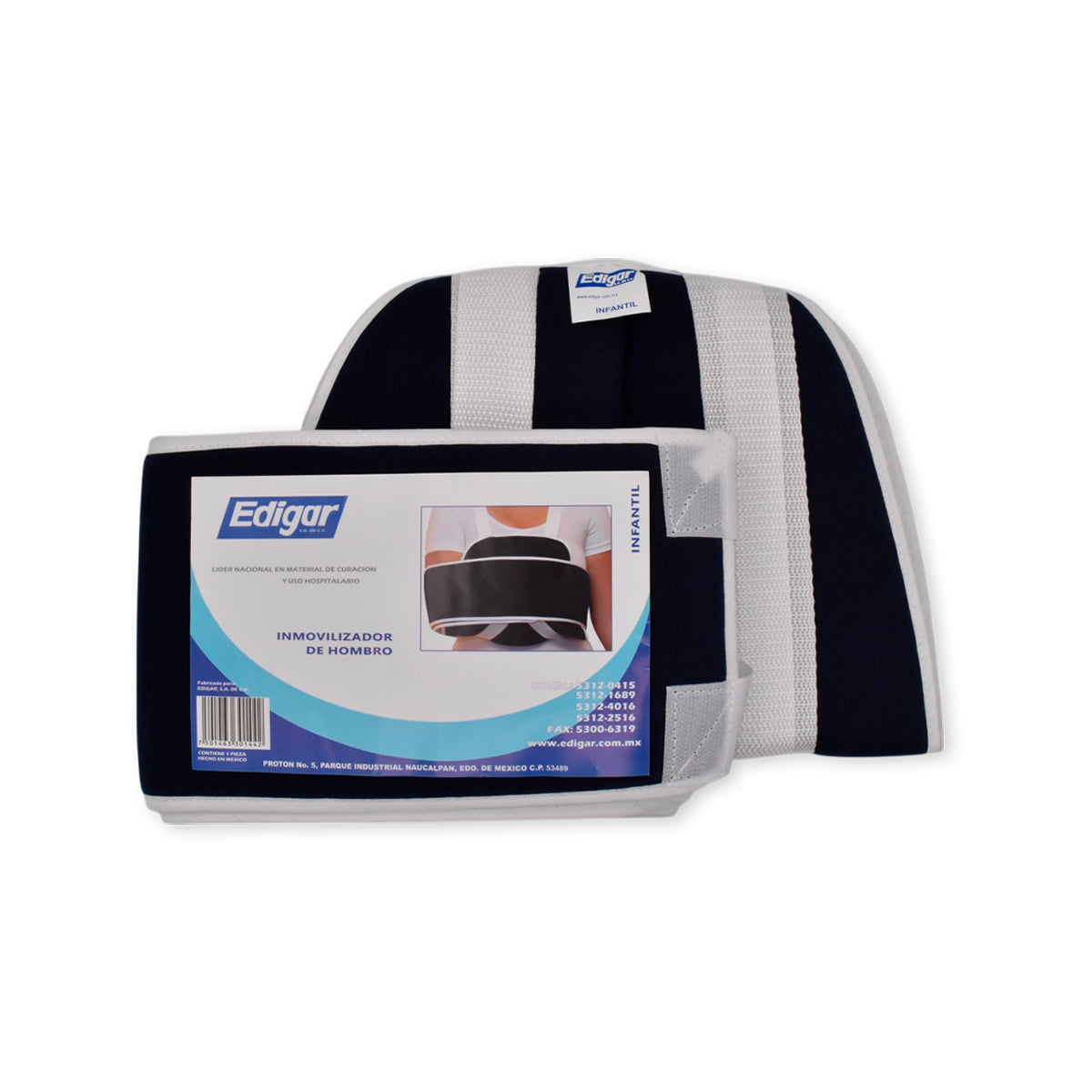 Inmovilizador de hombro Edigar AA10022 con etiquetas Infantil, una pieza