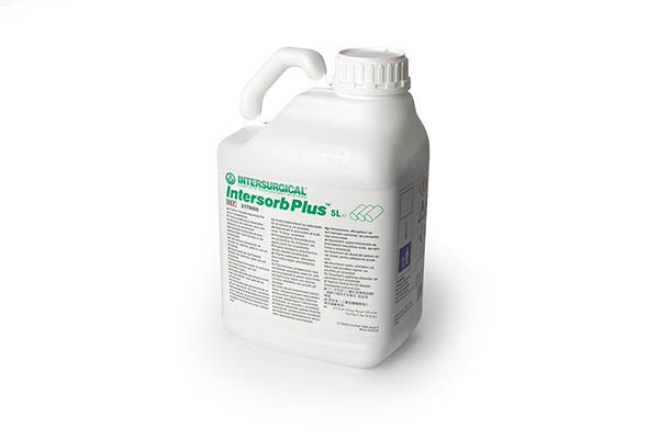 Jerrycan de cal sodada Intersurgical Intersorb Plus 5 L, referencia 2179000, indicador de blanco a violeta