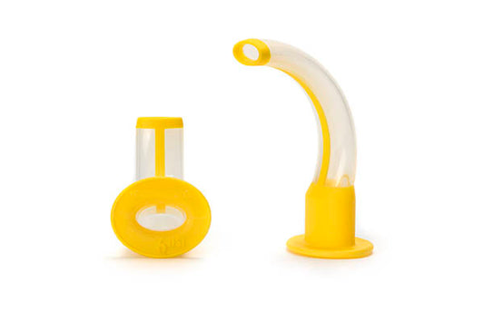 Cánula orofaríngea Guedel Intersurgical, referencia 1113090, 3, ISO 9.0, amarillo