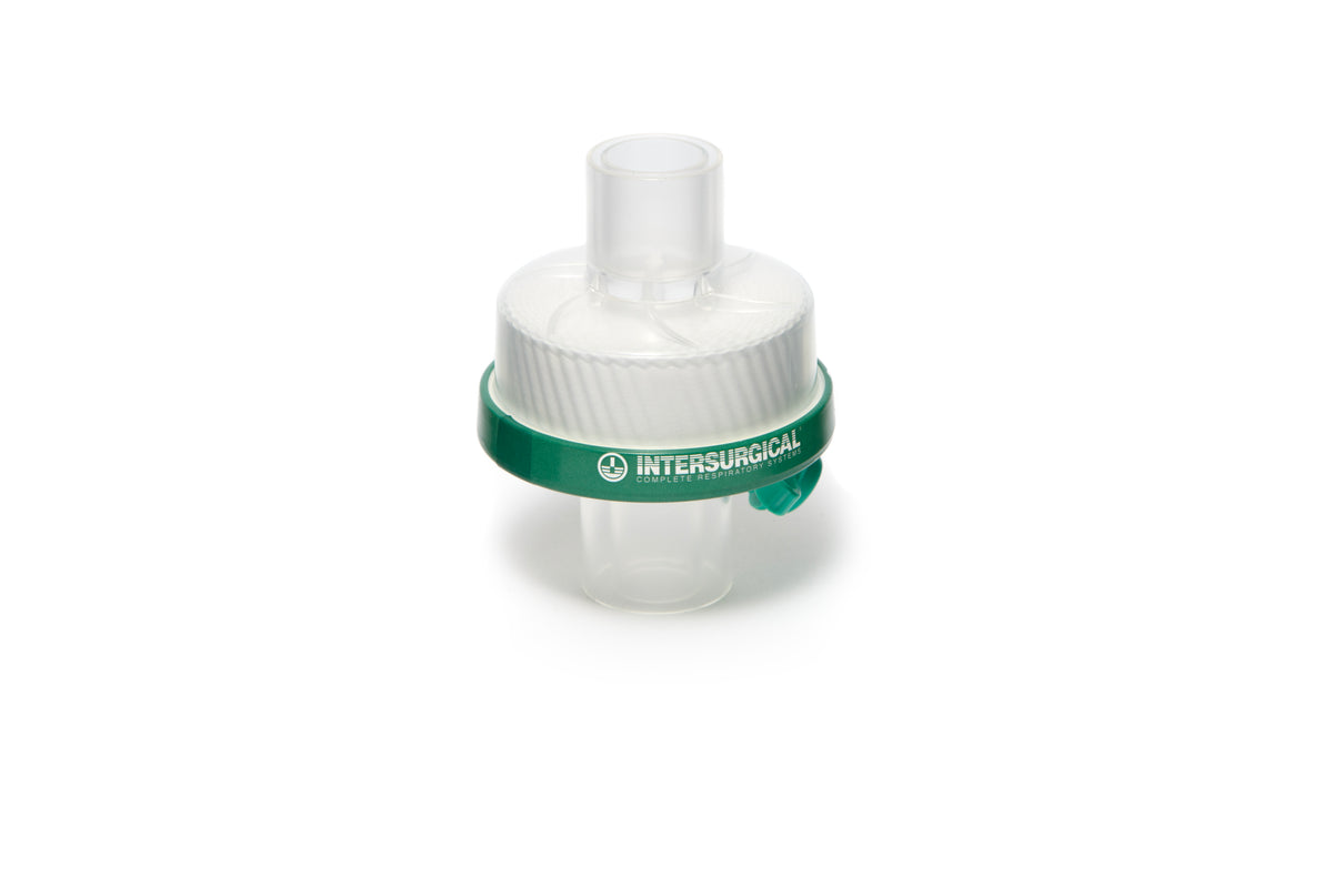 FILTRO NARIZ ARTIFICIAL (HMEFs) ADULTO INTER-THERM CON PUERTO DE MONITORIZACION, EFICIENCIA >99.998%, 32.3 MG  — Intersurgical 1341000S