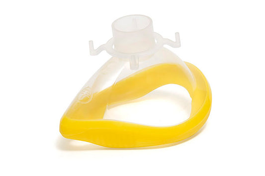 MASCARILLA DE ANESTESIA CLEARLITE, TAMAÑO 3, ADULTO PEQUEÑO, COLOR AMARILLO, 22F — Intersurgical 7293000