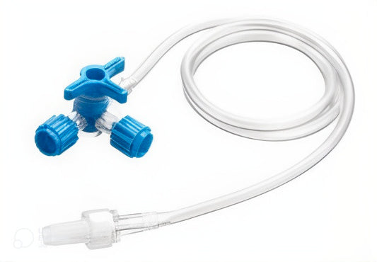 IPM 2071, llave de 3 vías con extensión de 80 cm