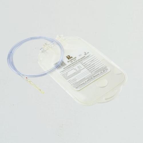 Bolsa Blorecep IPM 1001 para recolectar 500 ml de sangre con anticoagulante ACD