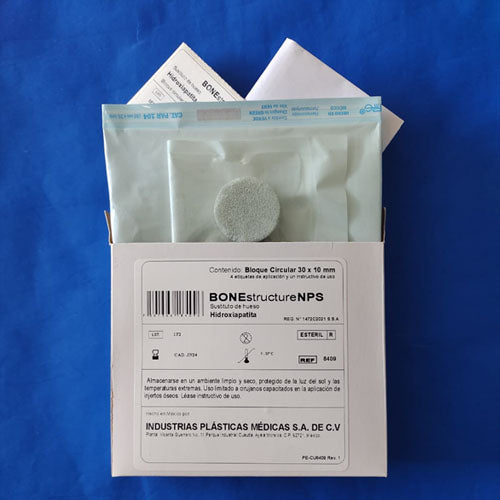 IPM BONEstructure bloque circular de 30 mm de diámetro por 10 mm