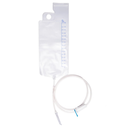 Bolsa para enema IPM E-SET 4020 de 1.5 litros con tubo y regulador de flujo