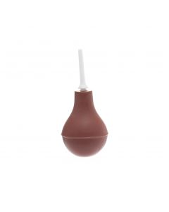 Jeringa de pera Edigar No. 3 de hule natural rojo