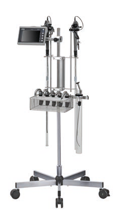 Soporte KARL STORZ 8401YA de 120 cm; equipos e instrumentos ilustrados no incluidos