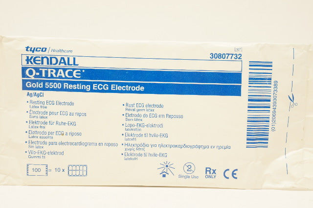 Kendall Q-Trace Gold 5500 electrodos ECG de reposo