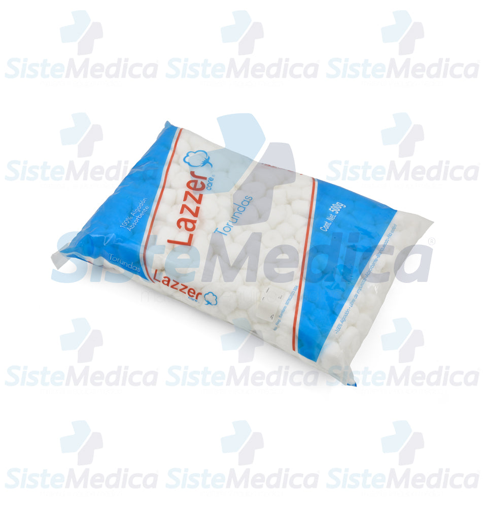 Lazzer ARPAL335 torunda de algodón absorbente de 500 g