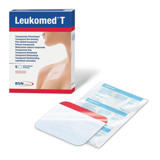 Leukomed T 10 cm x 12.5 cm 7238108, sobre fondo blanco