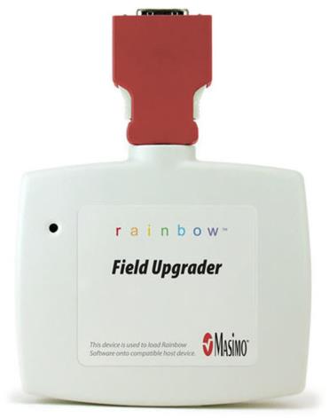 Herramienta Masimo Field Upgrader MD20 de referencia 9081, imagen completa; el kit incluye manuales, etiquetas y sobre de devolución fuera de la imagen