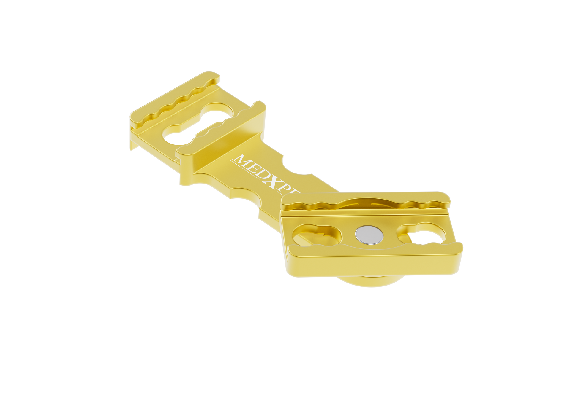 MedXpert STRATOS conector rotable de titanio para barra