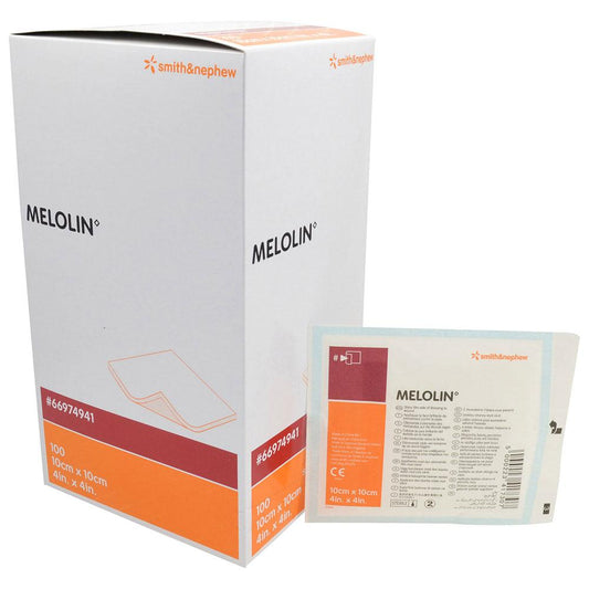 Melolin Apósito Absorbente de Baja Adherencia 10 cm x 10 cm 66974941