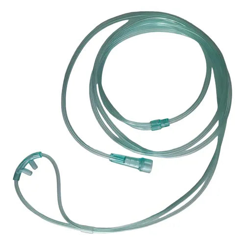 Cánula nasal MerkaMed 5010 para oxígeno adulto con tubo de 180 cm