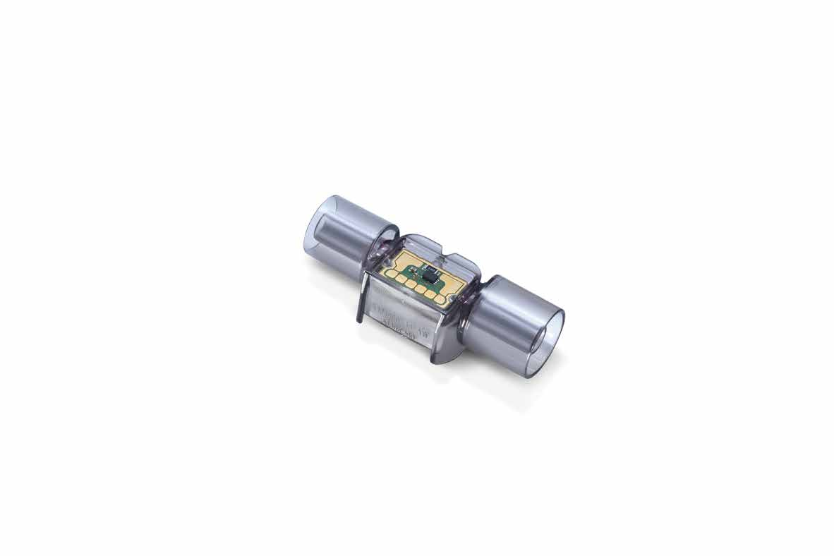 Sensor de flujo neonatal Mindray reutilizable | 012-000190-00. Fotografía original completa del fabricante; venta por una pieza.