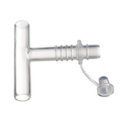 Montgomery Safe-T-Tube estándar 4200 de silicona transparente con tapón y aro